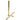 Cast Iron Radiator Pipe Shrouds 12" - Brass