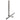 Cast Iron Radiator Pipe Shrouds 12" - Pewter