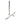 Cast Iron Radiator Pipe Shrouds 12" - Satin Nickel
