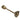 Heritage Wall Stay - Antique Brass